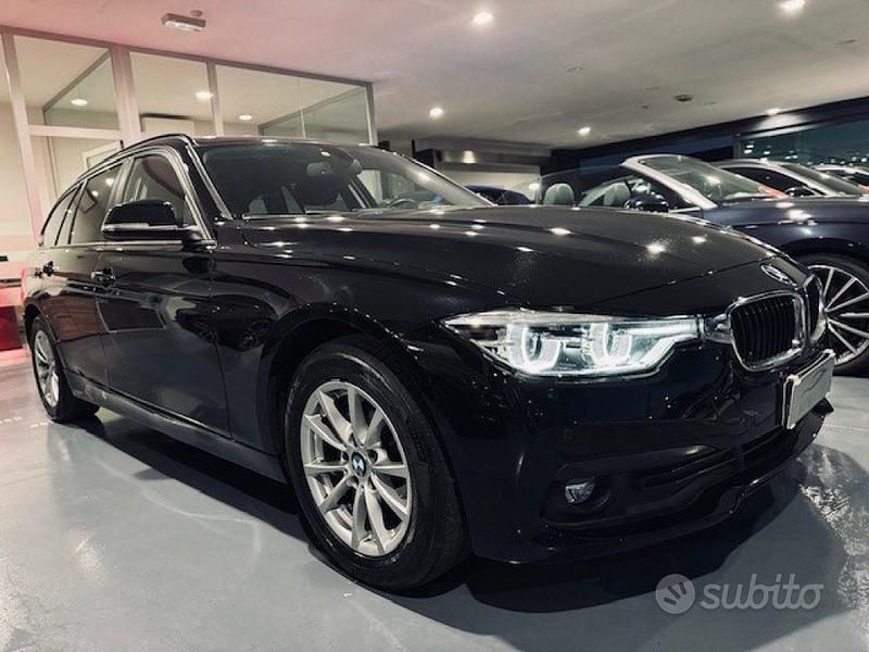 Usata BMW 318 Advantage 150 CV (110 kW) 2017 Nero Station wagon