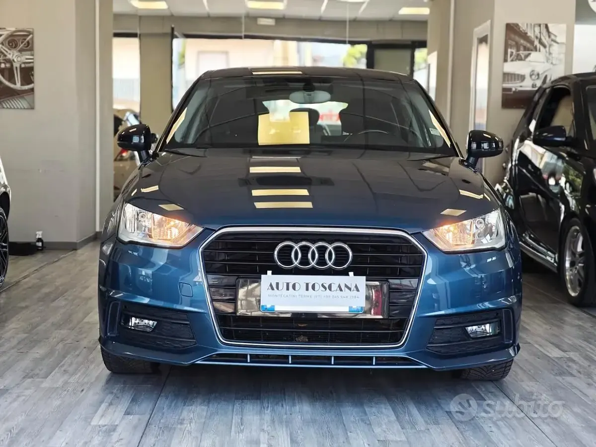 Usata Audi A1 Ambiente 95 CV (69 kW) 2018 Bluazzurro Berlina