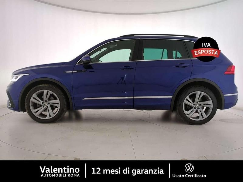 Usata VW Tiguan R-line 150 CV (110 kW) 2023 Blu/azzurro SUV