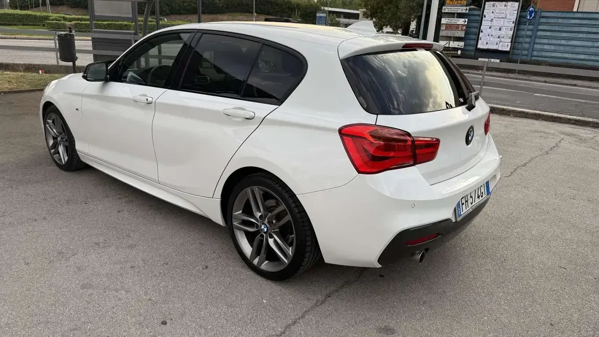 Usata BMW 118 M Sport 150 CV (110 kW) 2017 Bianco Berlina