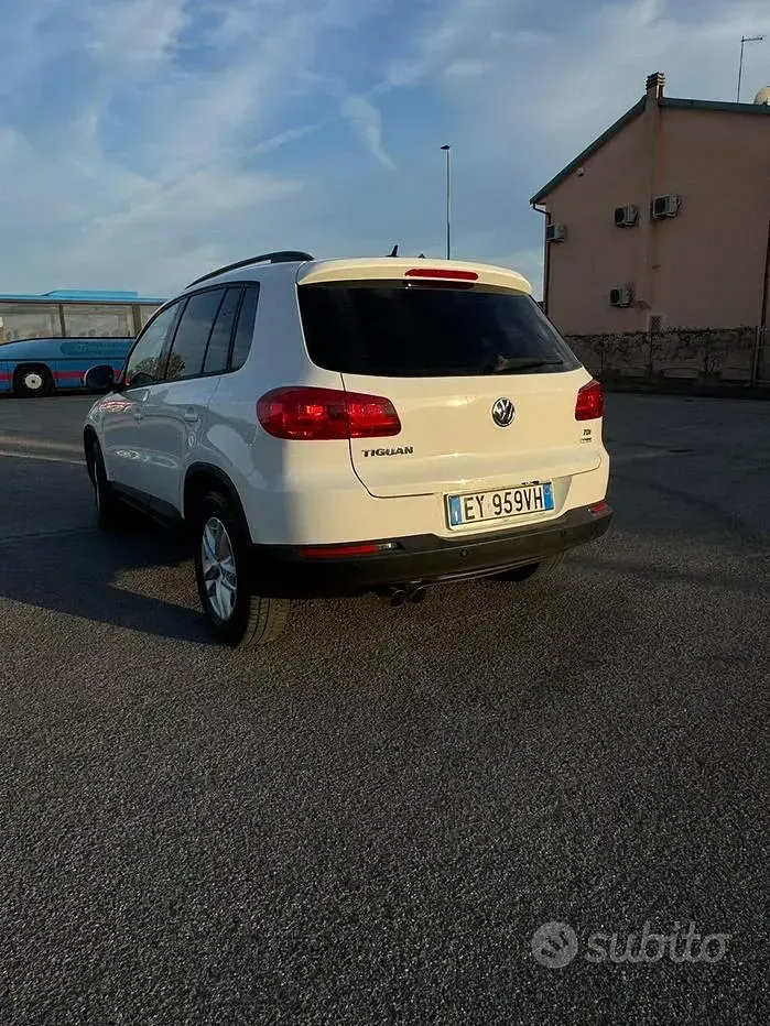 Usata VW Tiguan 150 CV (110 kW) 2016 Bianco SUV