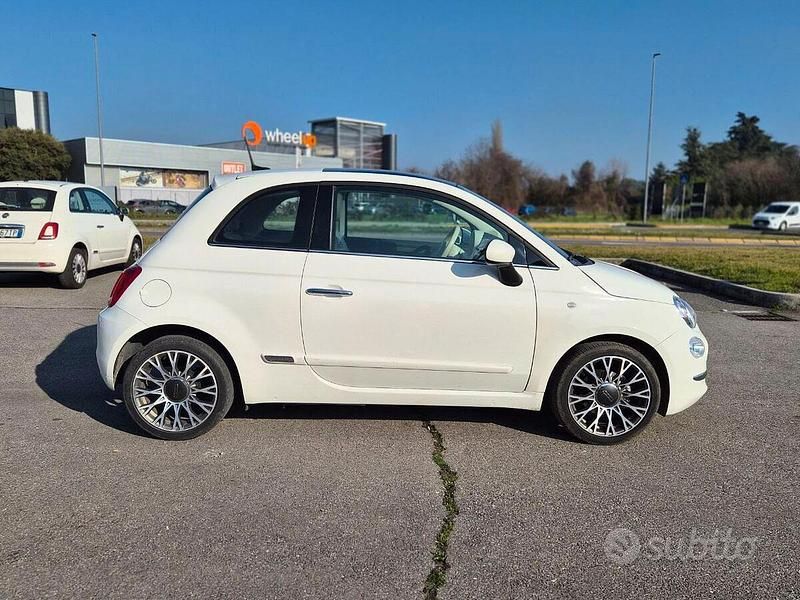 Usata Fiat 500 69 CV (50 kW) 2019 Bianco Berlina