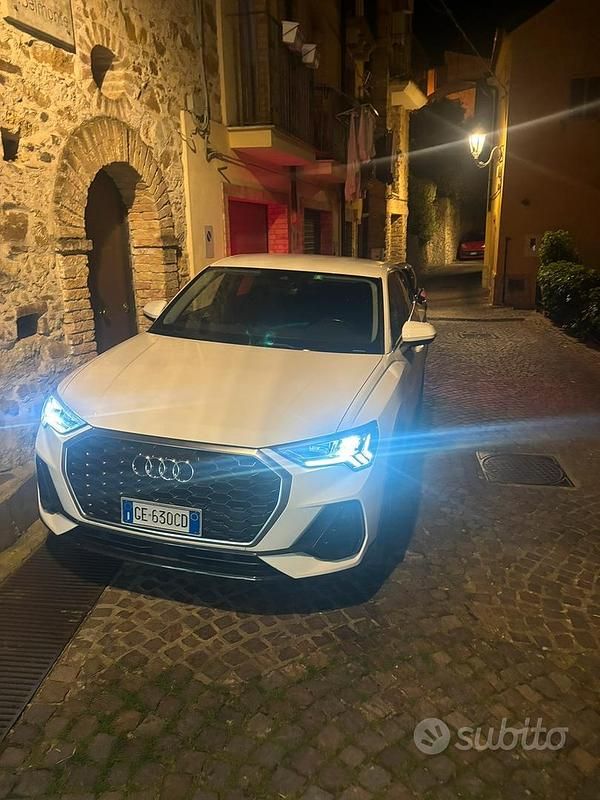 Usata Audi Q3 Sportback S-Line 150 CV (110 kW) 2021 Bianco SUV