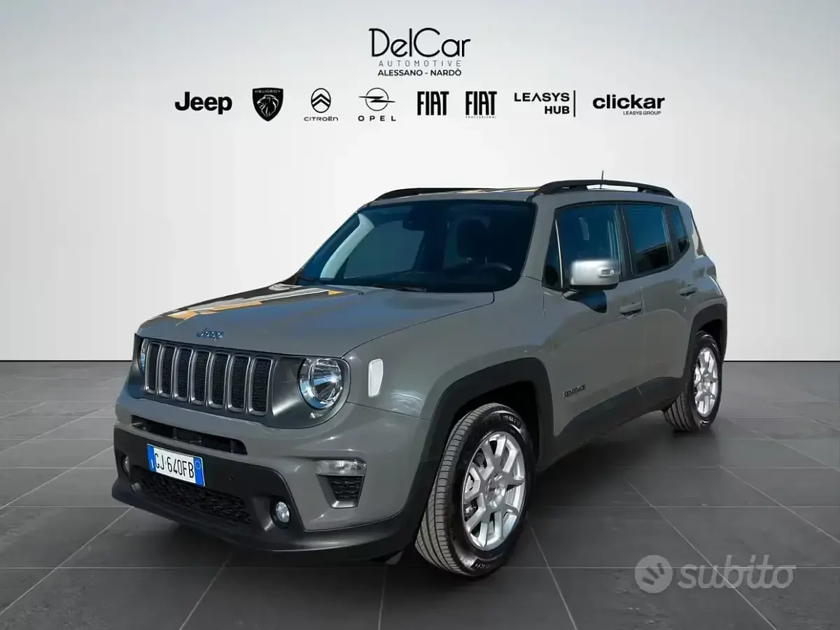 Usata Jeep Renegade Limited 131 CV (96 kW) 2022 Grigio SUV