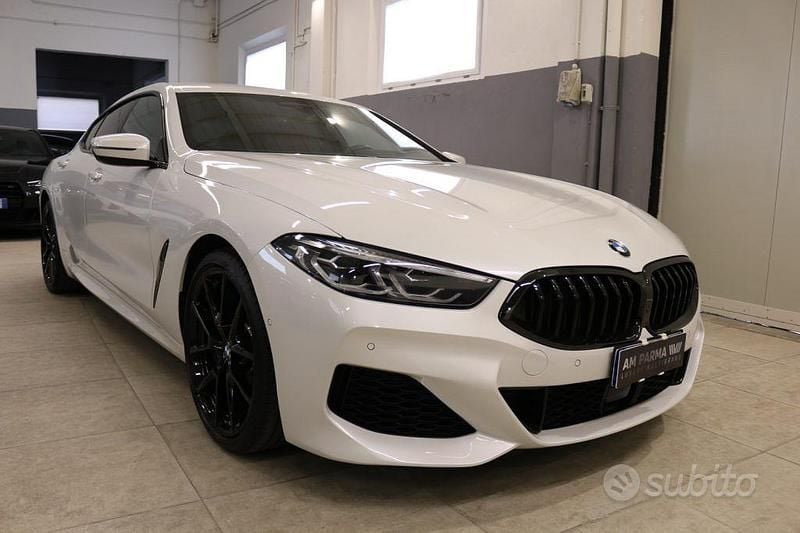 Usata BMW 840 M Sport 333 CV (244 kW) 2022 Bianco Coupé