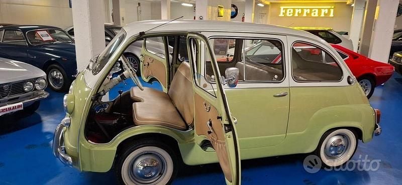 Usata Fiat 600D 1960 Verde Monovolume
