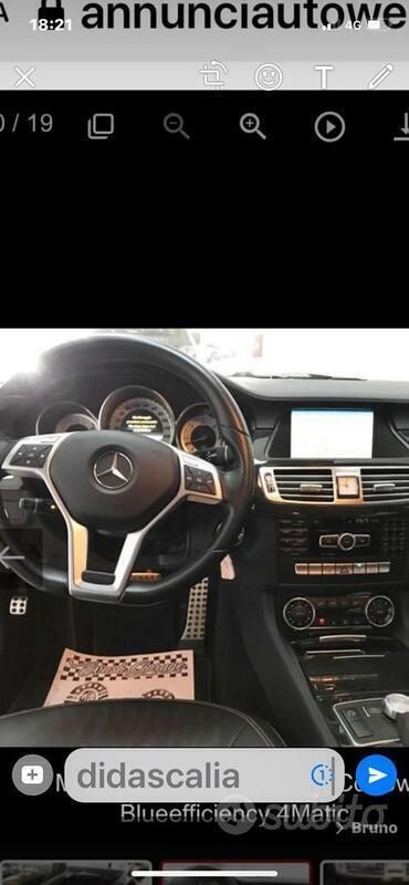 Bianco Usata 2014 Mercedes CLS350 Shooting Brake Station wagon | 13.900 € - Immagine 1/4