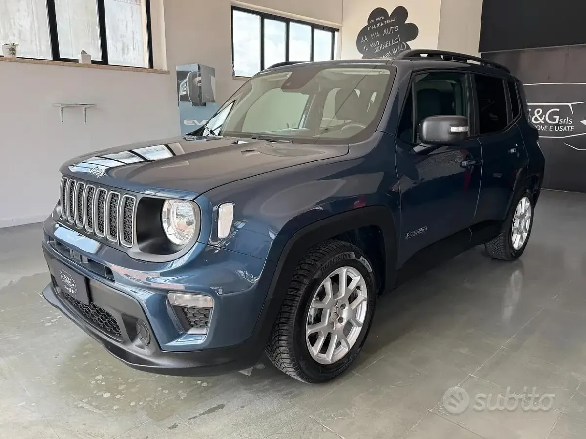 Usata Jeep Renegade Limited 120 CV (88 kW) 2022 Bluazzurro SUV