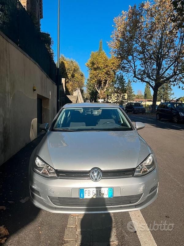 Usata VW Golf VII 105 CV (77 kW) 2015 Grigio Berlina