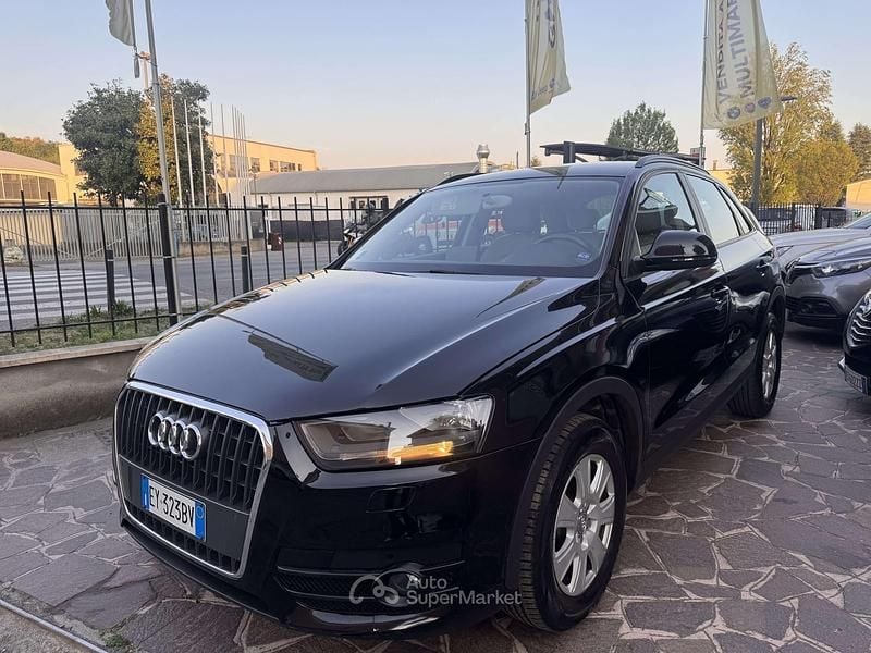 Usata Audi Q3 S-Line 140 CV (102 kW) 2015 Nero SUV