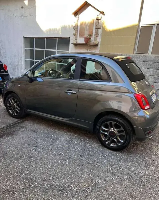 Usata Fiat 500C S 69 CV (50 kW) 2019 Grigio Cabrio