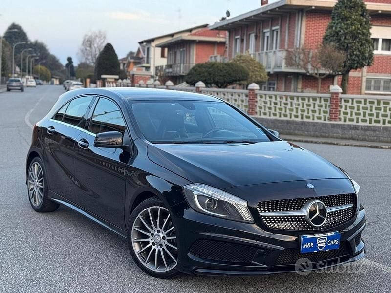 Usata Mercedes A200 AMG 136 CV (100 kW) 2014 Nero Berlina