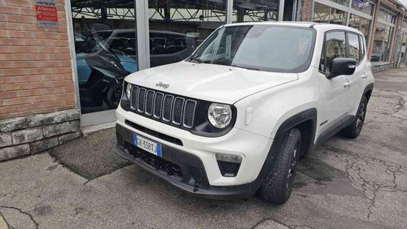 Bianco Usata 2021 Jeep Renegade Longitude SUV | 14.990 € (Ottimo prezzo) - Immagine 1/4