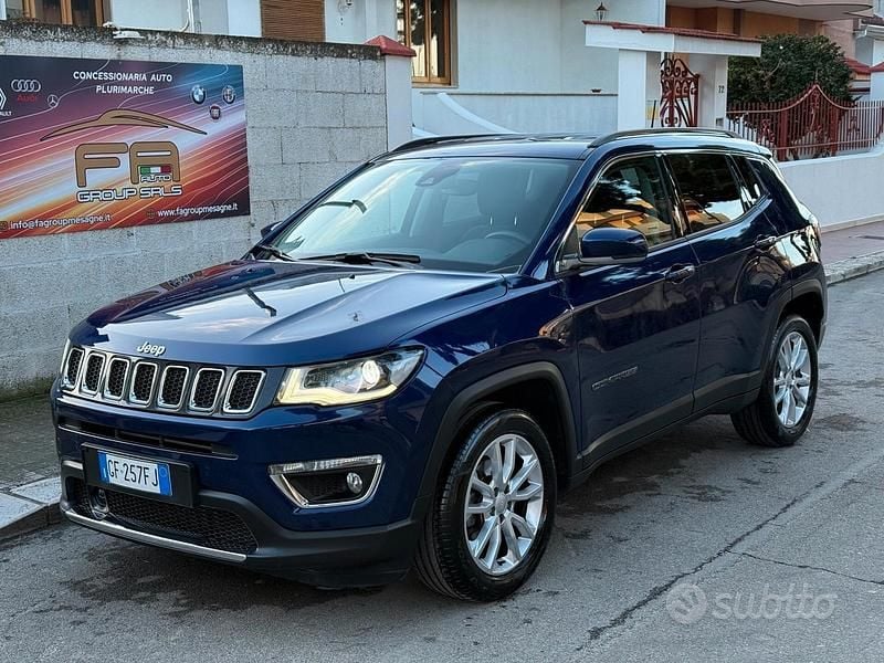 Blu Usata 2021 Jeep Compass Limited SUV | 17.390 € (Buon prezzo) - Immagine 1/4
