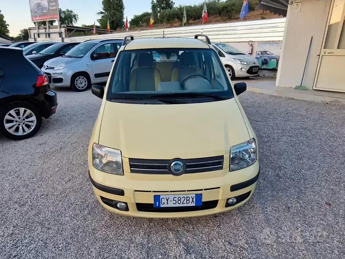 Usata Fiat Panda 60 CV (44 kW) 2005 Giallo Utilitaria
