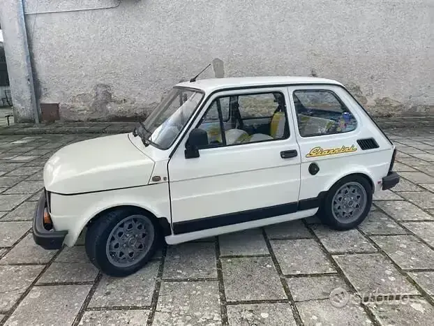 Usata Fiat 126 1987 Bianco Utilitaria