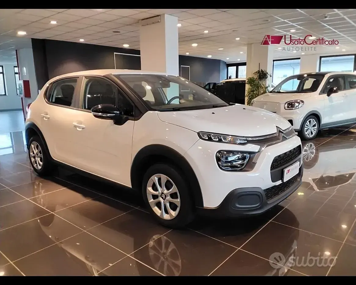 Usata Citroën C3 Feel 102 CV (75 kW) 2022 Bianco Utilitaria