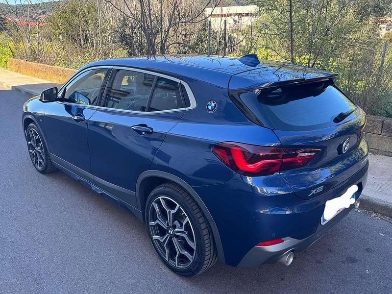 Usata BMW X2 M Sport 150 CV (110 kW) 2020 Blu/azzurro SUV
