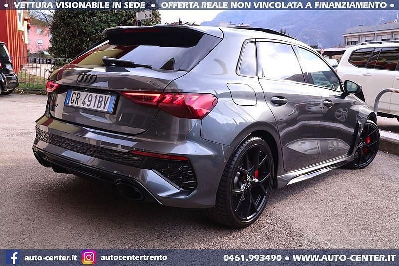 Usata Audi RS3 Comfort 400 CV (294 kW) 2022 Grigio Berlina