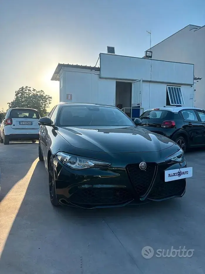 Usata Alfa Romeo Giulia Veloce 210 CV (154 kW) 2020 Verde Berlina