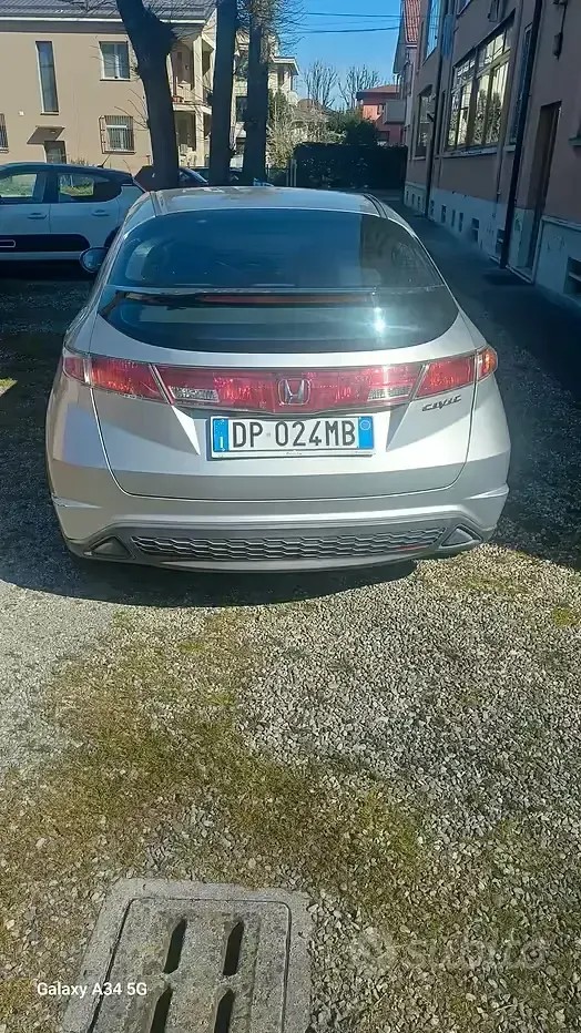 Usata Honda Civic Comfort 83 CV (61 kW) 2008 Grigio Berlina