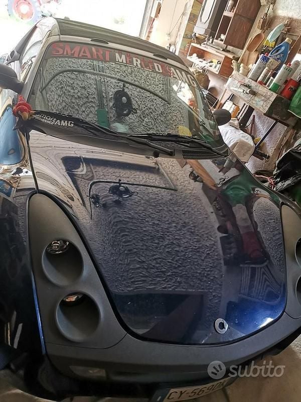 Usata Smart Roadster 2006 Blu Cabrio