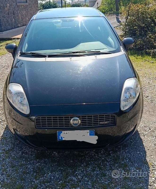 Usata Fiat Punto 90 CV (66 kW) 2007 Nero Utilitaria