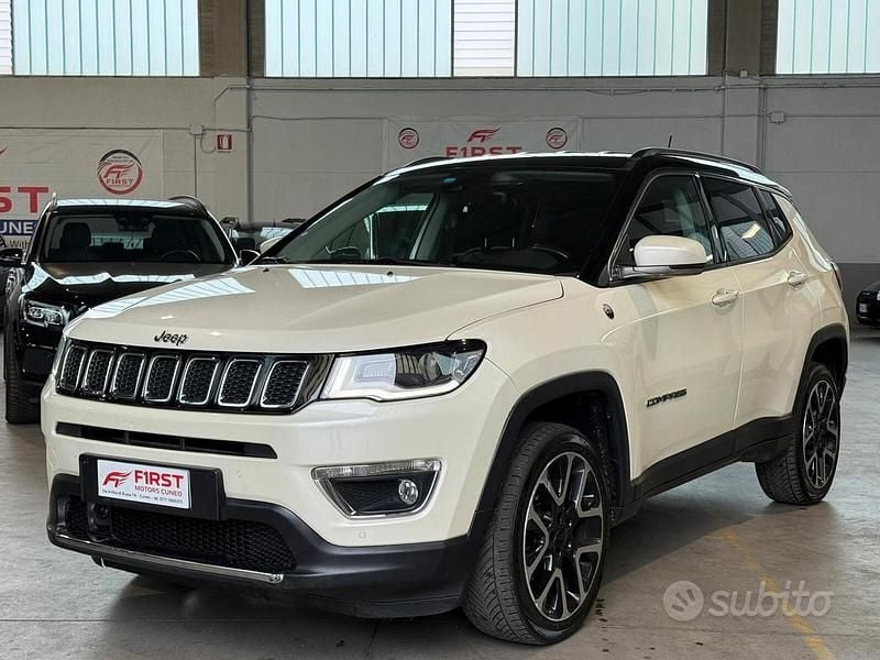 Usata Jeep Compass Limited 140 CV (102 kW) 2017 Bianco SUV