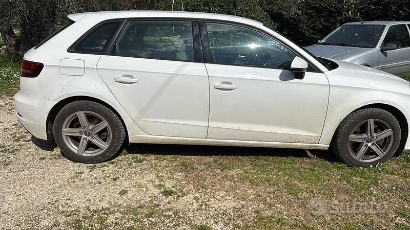 Usata Audi A3 Ambiente 184 CV (135 kW) 2019 Bianco Berlina