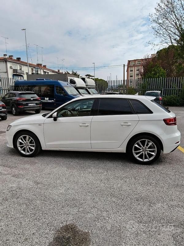 Usata Audi A3 116 CV (85 kW) 2018 Bianco Berlina