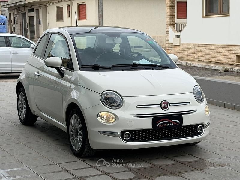 Usata Fiat 500 Lounge 95 CV (69 kW) 2018 Bianco Berlina