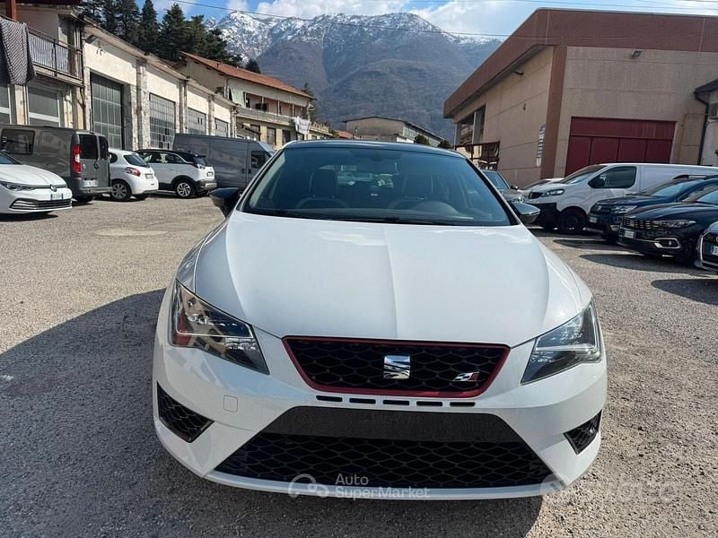 Usata Seat Leon CUPRA 280 CV (205 kW) 2015 Bianco Berlina
