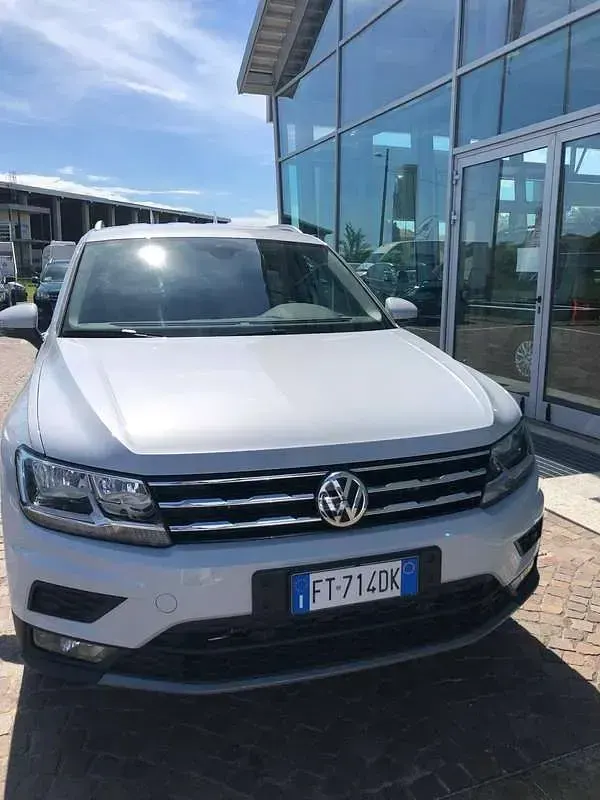 Usata VW Tiguan Allspace Edition 150 CV (110 kW) 2018 Bianco SUV