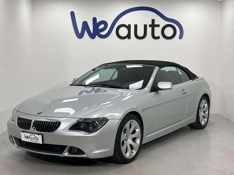 Usata BMW 645 Cabriolet 333 CV (244 kW) 2004 Argento Cabrio