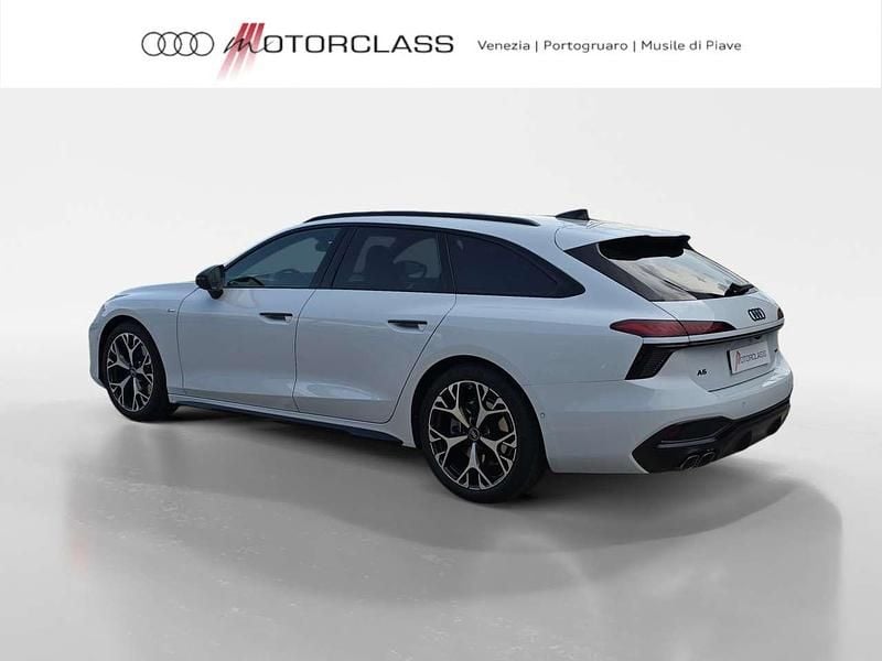 Nuova Audi A6 S-Line 204 CV (150 kW) 2026 Bianco ghiacciaio metallizzato Station wagon