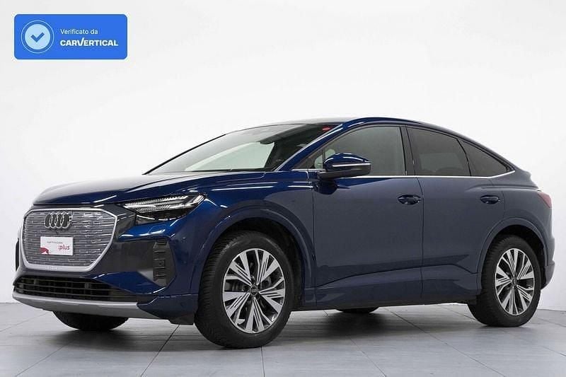 Usata Audi Q4 Sportback e-tron Advanced 210 kW (286 CV) 2024 Blu SUV