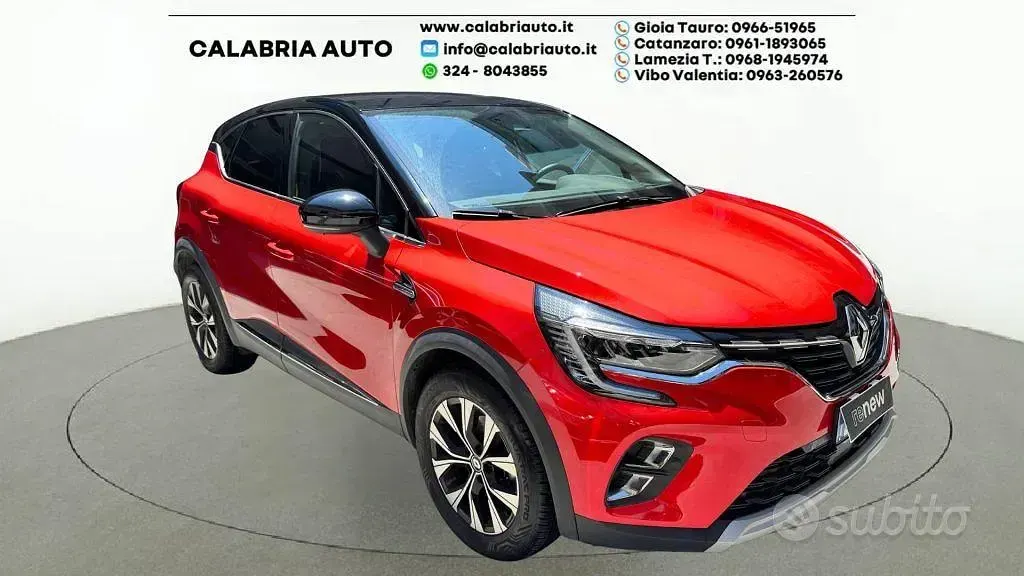 Usata Renault Captur Techno 92 CV (67 kW) 2023 Rosso SUV