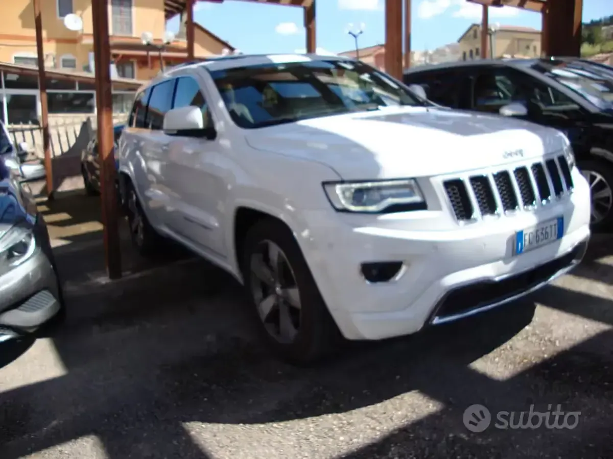 Begagnad Jeep Grand Cherokee Overland 250 HK (183 kW) 2016 Vit SUV