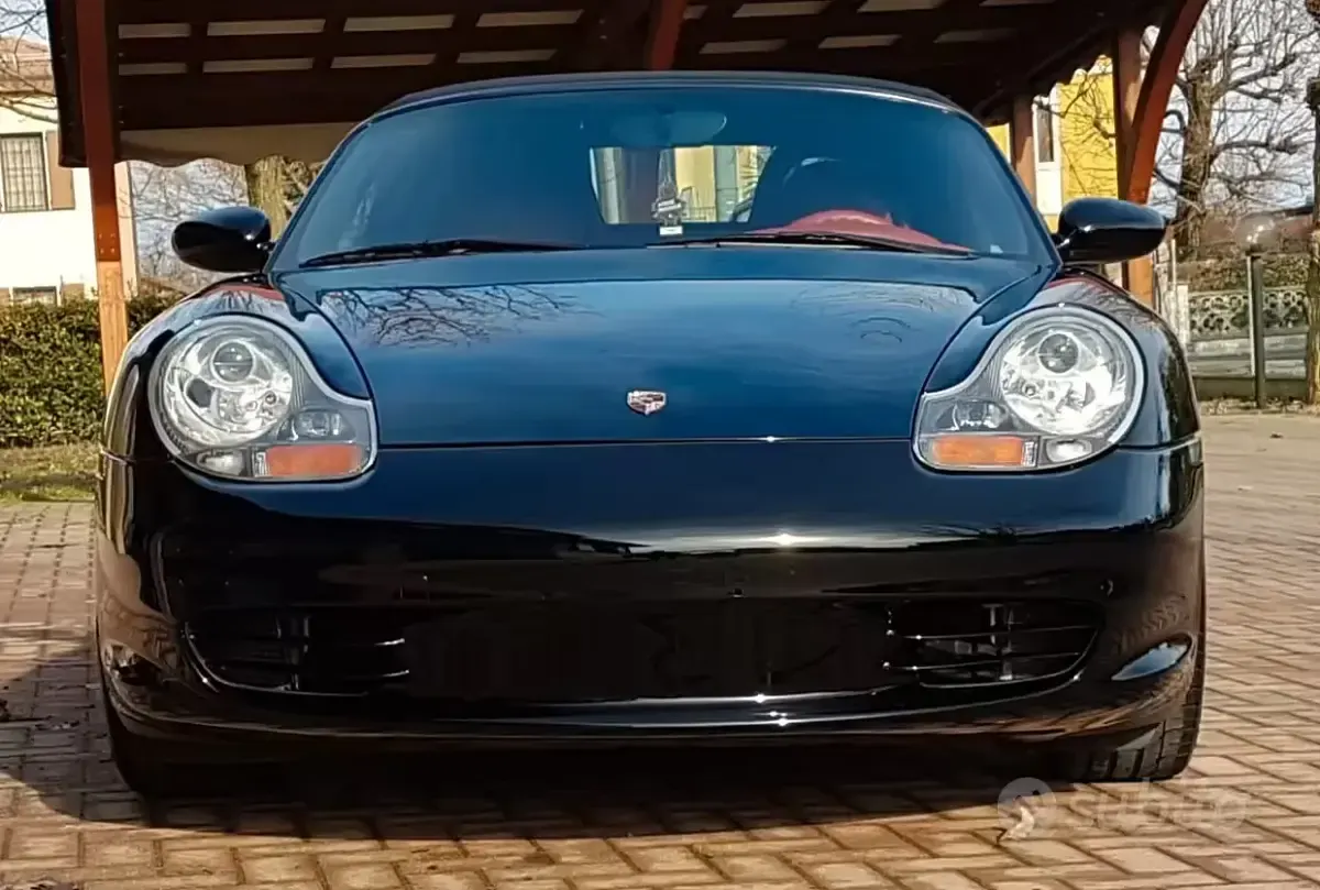 Usata Porsche Boxster 228 CV (167 kW) 2003 Nero Cabrio