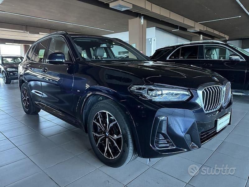 Usata BMW X3 M Sport 190 CV (139 kW) 2023 Blu SUV
