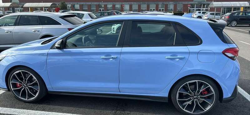 Blu/azzurro Usata 2019 Hyundai i30 N Performance Tre volumi | 23.000 € (Super prezzo) - Immagine 1/4