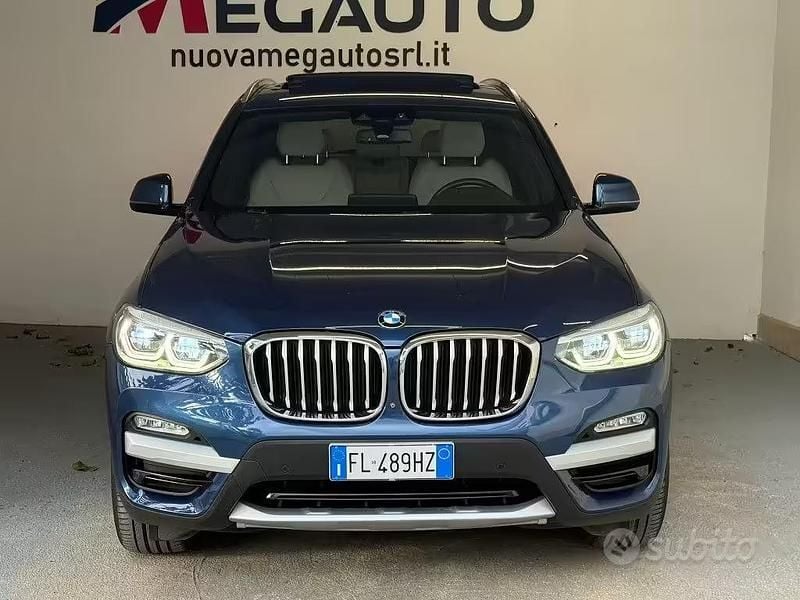Usata BMW X3 xLine 190 CV (139 kW) 2018 Blu SUV