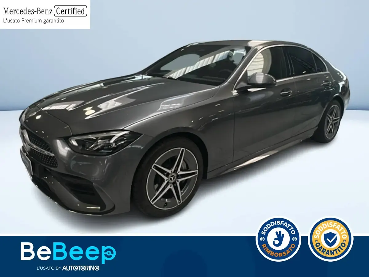 Nuova Mercedes C220 Advanced 200 CV (147 kW) 2026 Grigio metallizzato Berlina