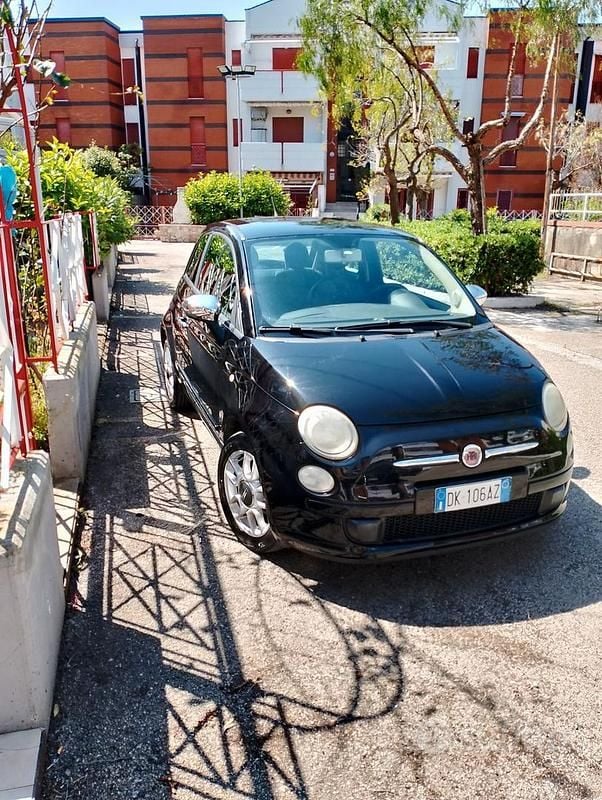 Usata Fiat 500 Sport 75 CV (55 kW) 2008 Nero Berlina