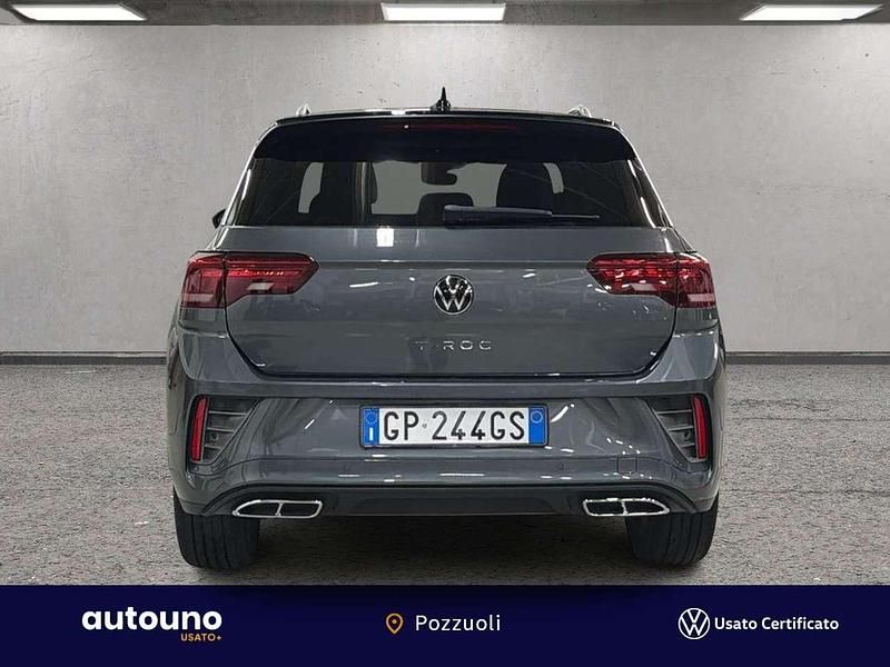 Usata VW T-Roc R-line 110 CV (80 kW) 2023 Indium grey metallizzato SUV