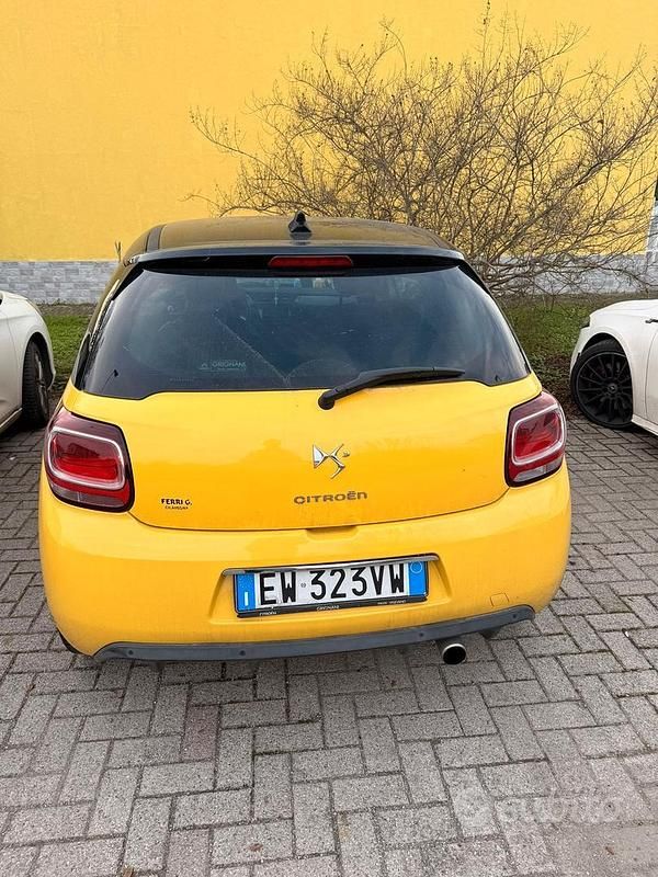 Usata Citroën DS3 So Chic 2014 Giallo Berlina