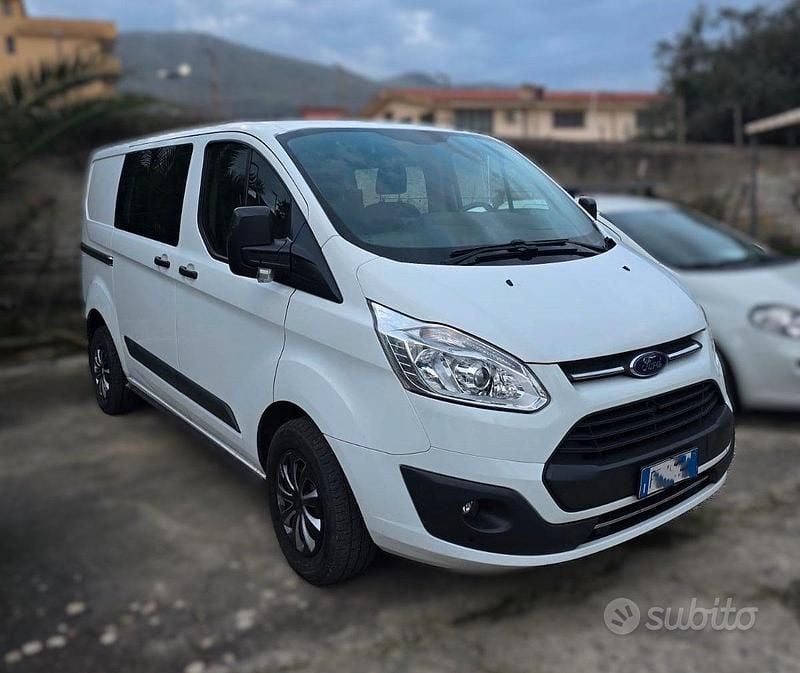 Occasion Ford Transit Custom Titanium 131 ch (96 kW) 2016 Blanc Berline