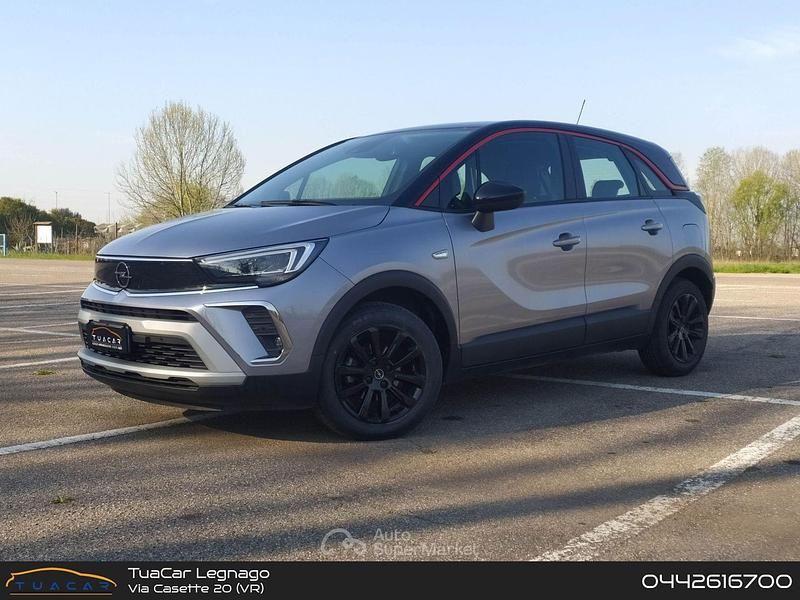 Usata Opel Crossland X GS Line 82 CV (60 kW) 2021 Argento SUV