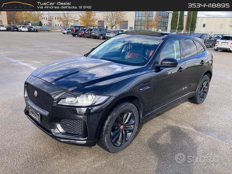 Nero Usata 2020 Jaguar F-Pace SUV | 19.500 € - Immagine 1/4
