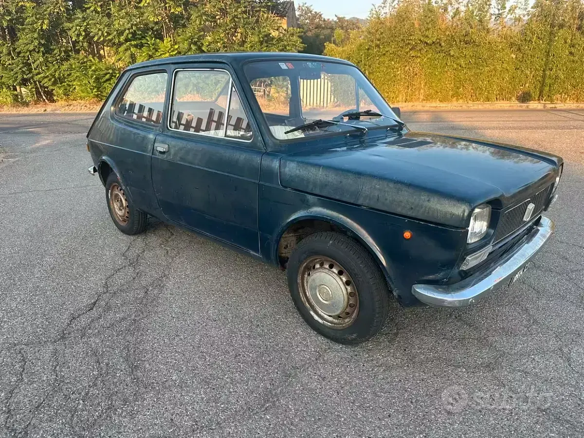 Usata Fiat 127 1970 Bluazzurro Berlina